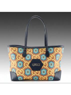 Gucci 100 Ophidia Tote Bag Multicolor Kaleidoscope Limited Edition, Rare EUC